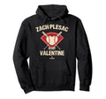 Zach Plesac Is My Valentine Cleveland Hoodie - Casual Everyday Wear Unisex - T-Shirt, Sweatshirt, Hoodie