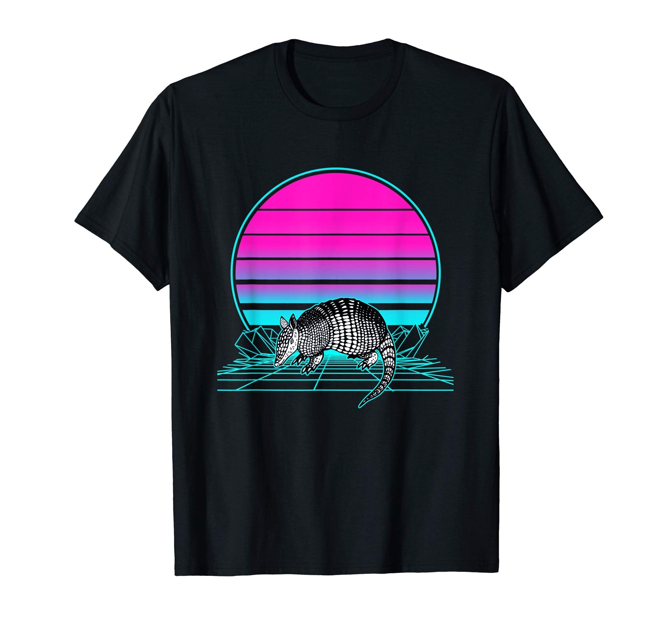 Sunset Armadillo T-Shirt - Trendy Graphic Unisex - T-Shirt, Sweatshirt, Hoodie