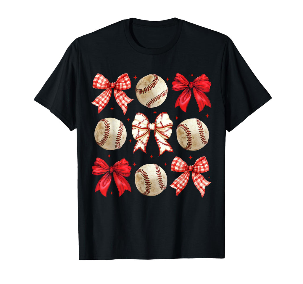 Baseball Mama Coquette Mothers Day T-Shirt - Aesthetic Graphic Unisex - T-Shirt, Sweatshirt, Hoodie