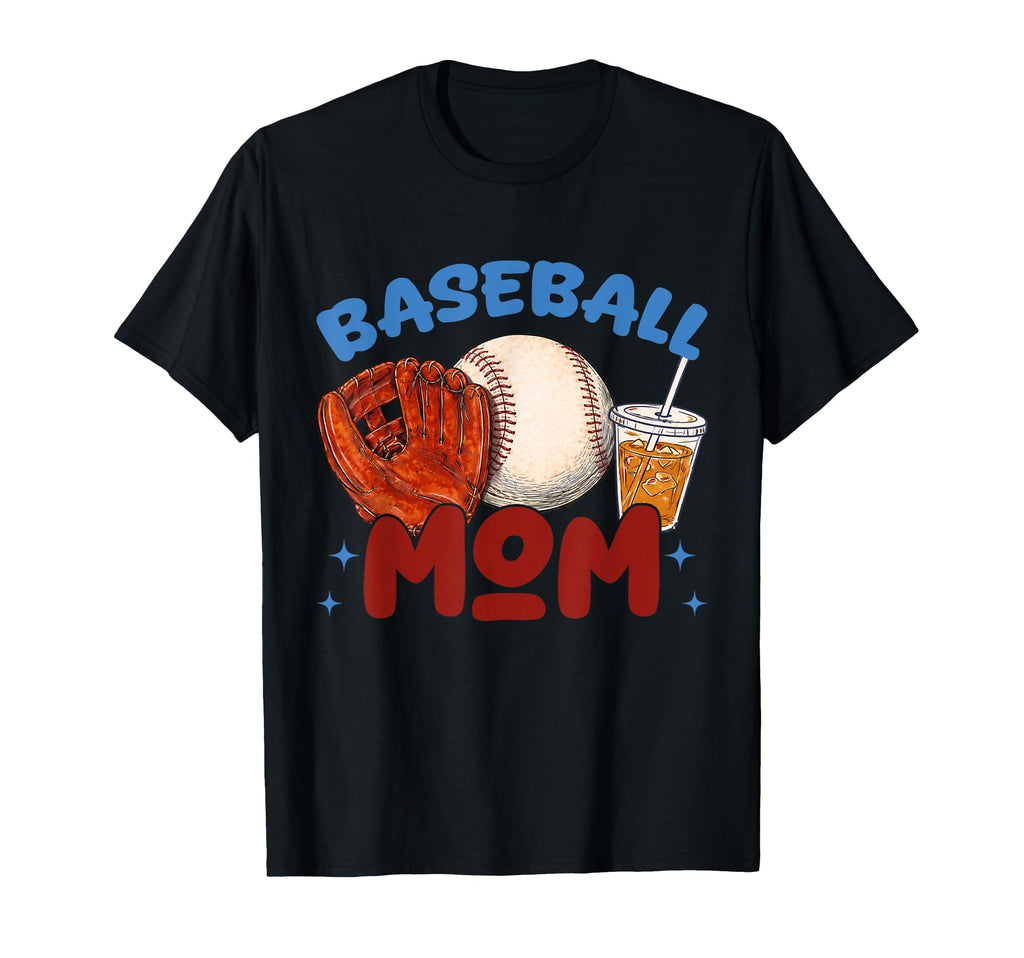 Baseball Mom Game Day Sports Mom T-Shirt - Unique Graphic for Adults - T-Shirt, Sweatshirt, Hoodie
