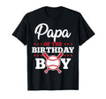 Papa Birthday Baseball Family T-Shirt - Casual Everyday Wear for Adults - T-Shirt, Sweatshirt, Hoodie