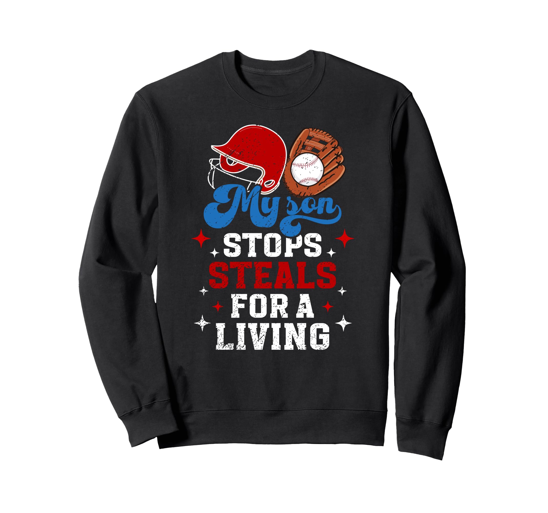 Baseball Catcher Mom Proud Sweatshirt - Streetwear Style for Adults - T-Shirt, Sweatshirt, Hoodie