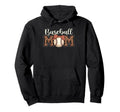 Baseball Mom Headband Leopard Baseball Hoodie - Streetwear Style Unisex - T-Shirt, Sweatshirt, Hoodie