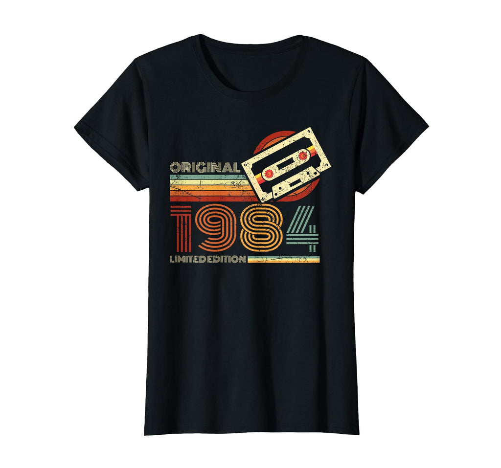 1984 Cassette Tape 42Nd Birthday T-Shirt - Aesthetic Graphic Unisex - T-Shirt, Sweatshirt, Hoodie