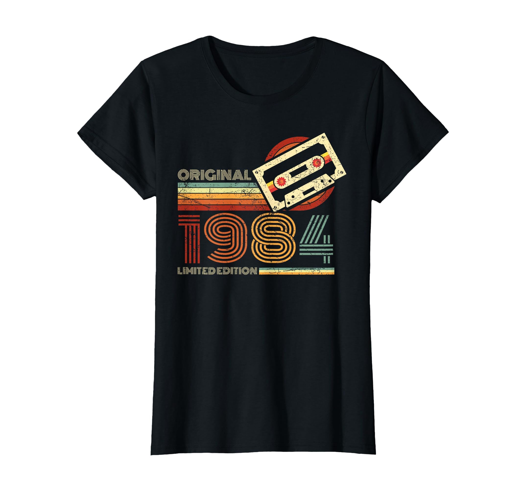 1984 Cassette Tape 42Nd Birthday T-Shirt - Aesthetic Graphic Unisex - T-Shirt, Sweatshirt, Hoodie
