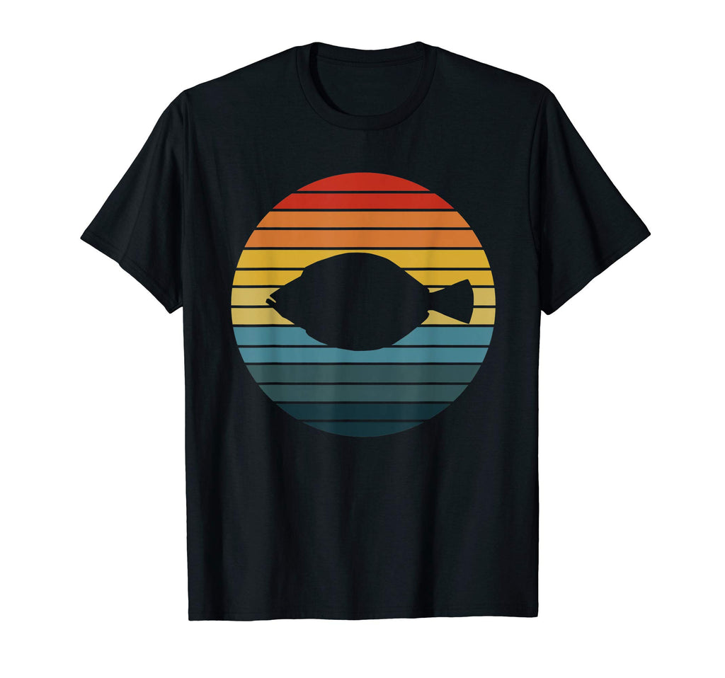 Flounder Fishing Sunset Saltwater T-Shirt - Casual Everyday Wear Men Women - T-Shirt, Sweatshirt, Hoodie