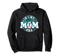 Baseball Mom Era Game Day Womens Hoodie - Custom Art Print for Adults - T-Shirt, Sweatshirt, Hoodie