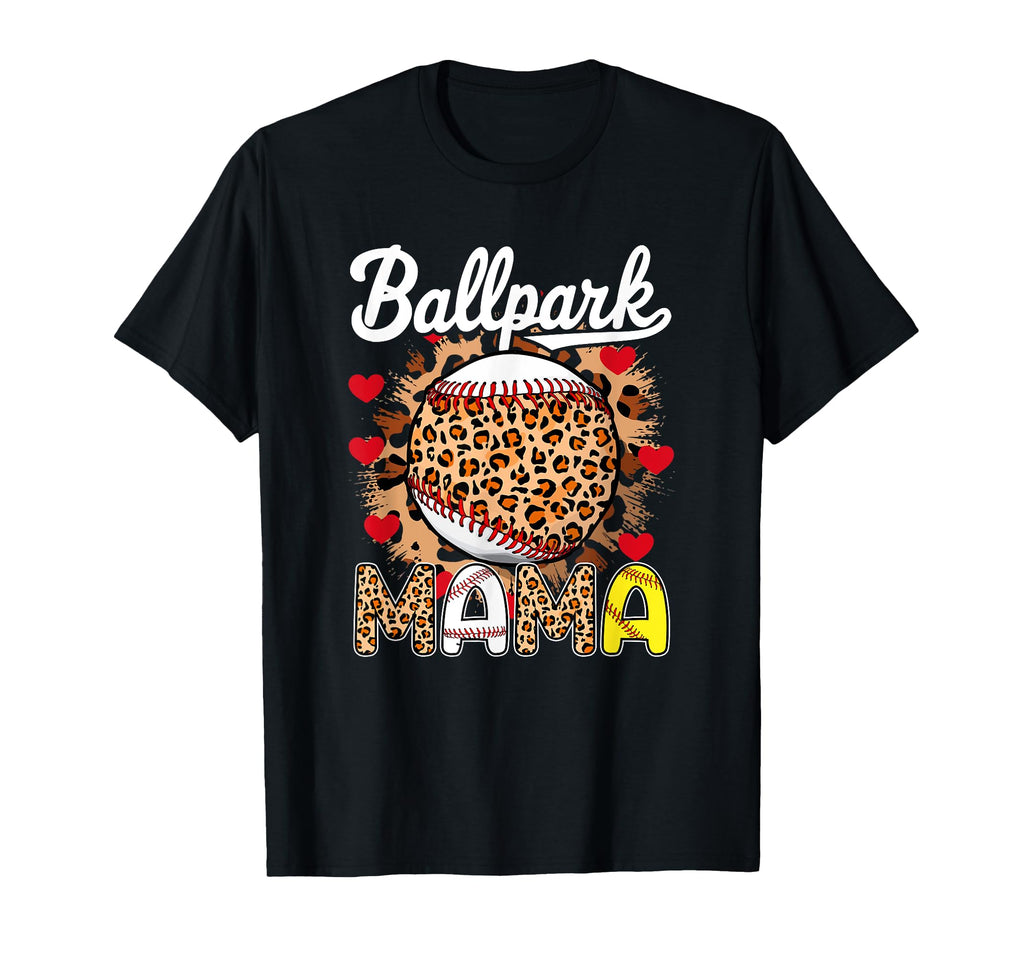 Ballpark Mama Mothers Day Costume T-Shirt - Graphic Print Men Women - T-Shirt, Sweatshirt, Hoodie
