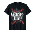 Game Day Baseball Life Softball Life T-Shirt - Fun Novelty Design Unisex - T-Shirt, Sweatshirt, Hoodie