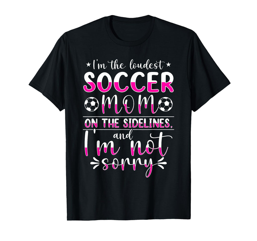 Soccer Mom Gifts Soccer Fan Mommy T-Shirt - Graphic Print for Adults - T-Shirt, Sweatshirt, Hoodie