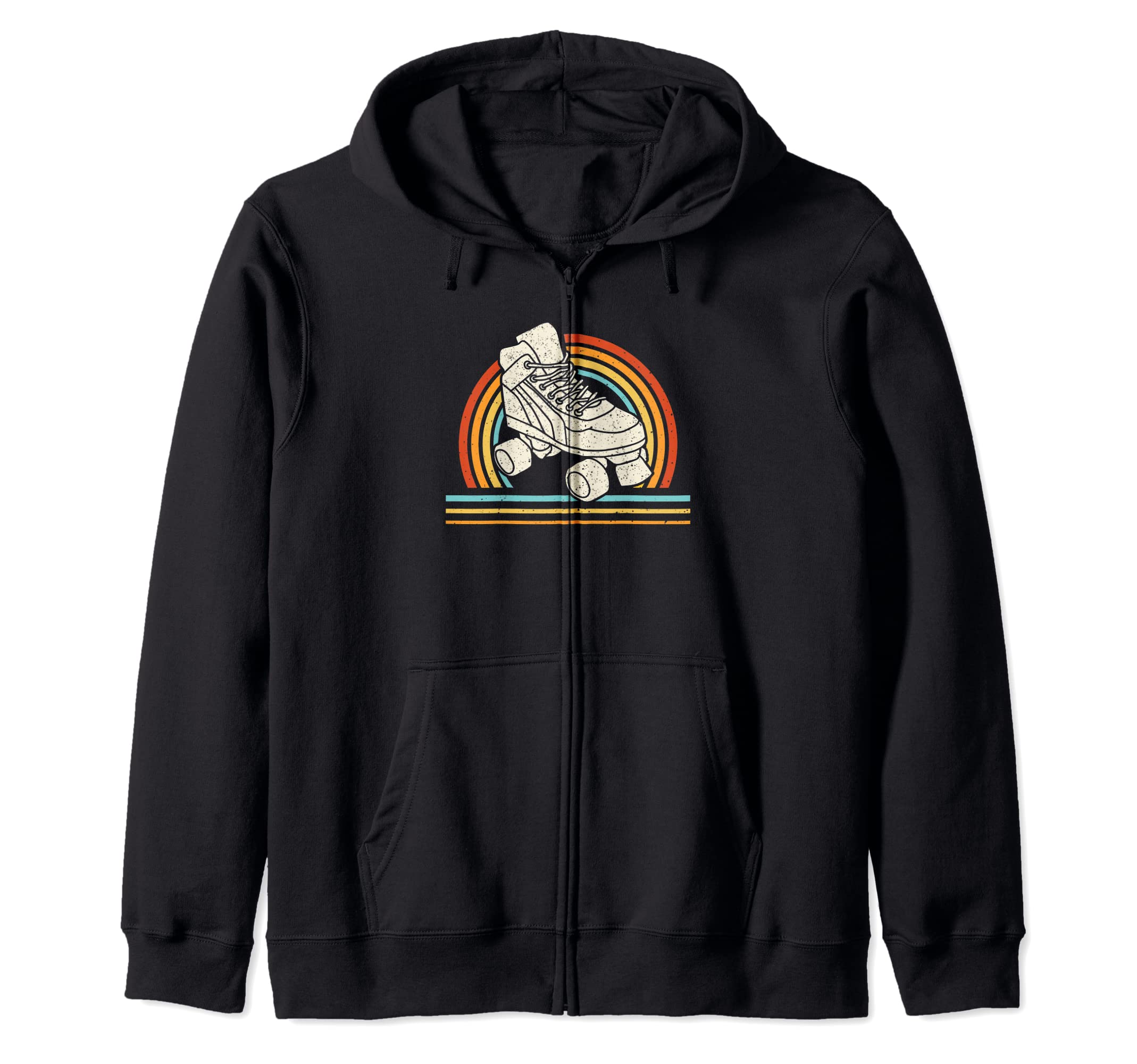 Hobby Sports 70S 80S Roller Skates Hoodie - Fun Novelty Design Men Women - T-Shirt, Sweatshirt, Hoodie