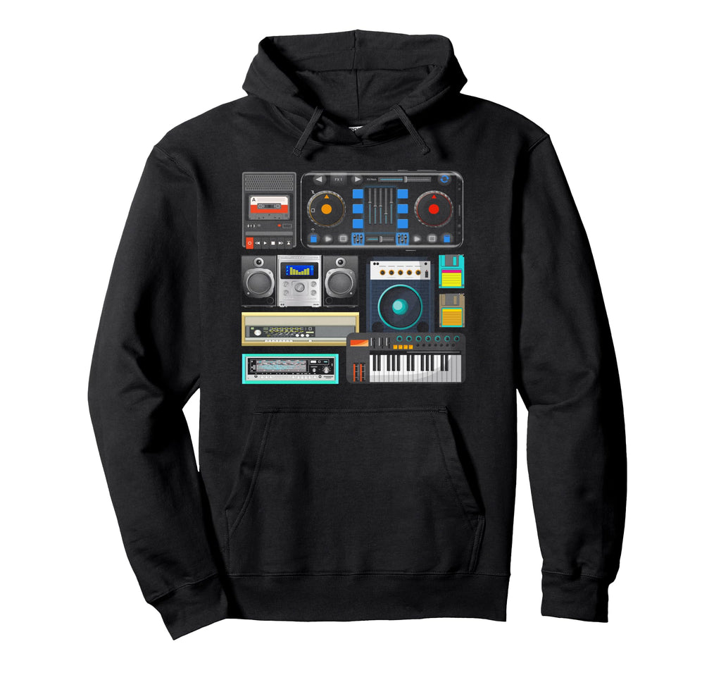 Old School Hip Hop Rap Music Beat Maker Hoodie - Streetwear Style Unisex - T-Shirt, Sweatshirt, Hoodie