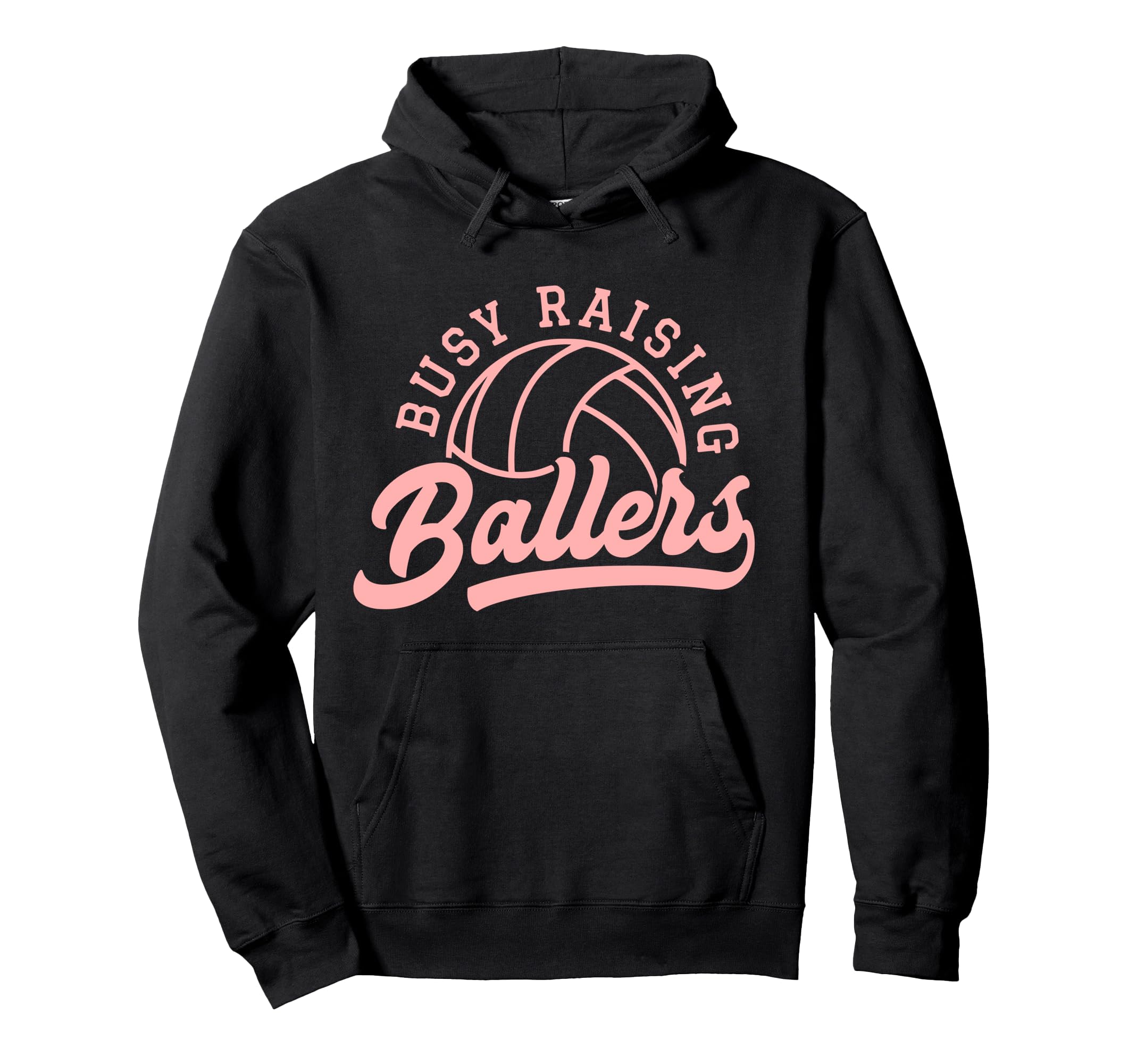 Volleyball Player Coach Busy Raising Hoodie - Aesthetic Graphic Men Women - T-Shirt, Sweatshirt, Hoodie