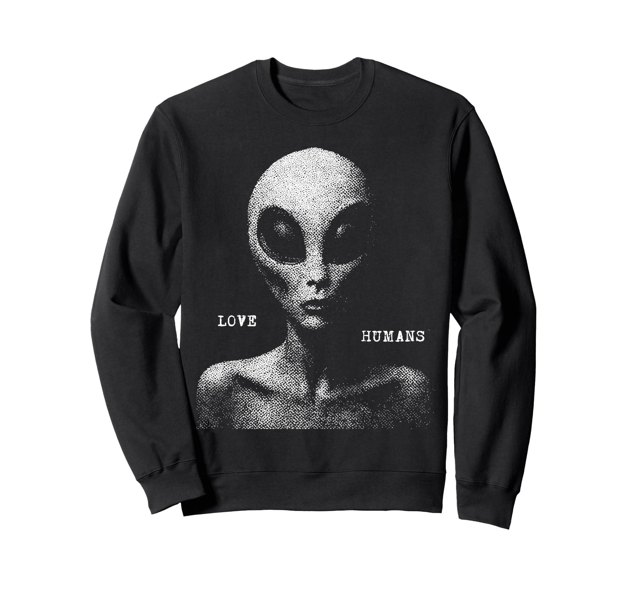 Alien Ufo Extraterrestrial 90S Sweatshirt - Streetwear Style Unisex - T-Shirt, Sweatshirt, Hoodie