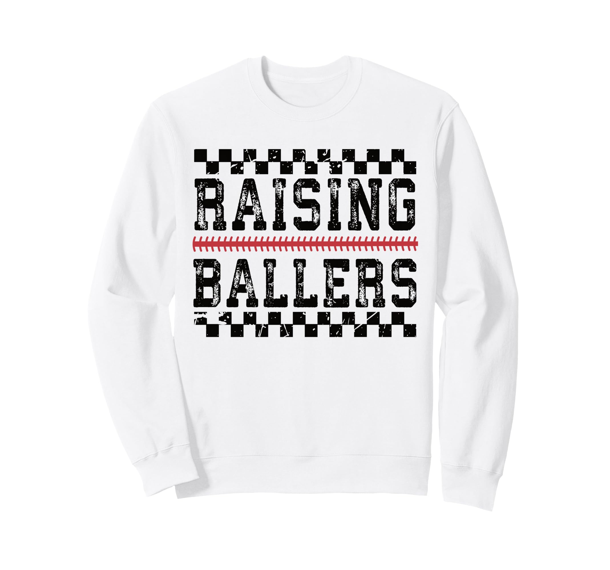 Raising Ballers Baseball Mom Sports Sweatshirt - Novelty Apparel Men Women - T-Shirt, Sweatshirt, Hoodie