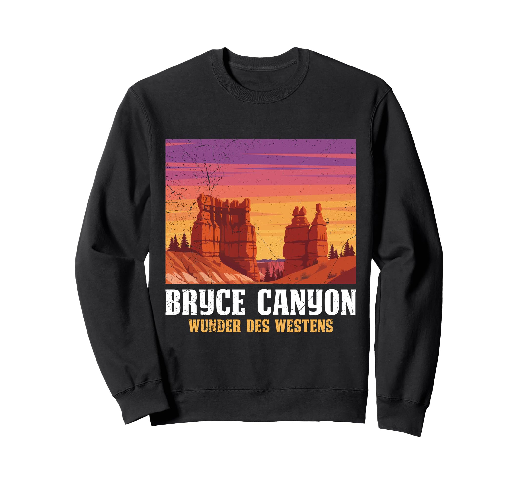 Utah Bryce Canyon Wonders West Sweatshirt - Streetwear Style for Adults - T-Shirt, Sweatshirt, Hoodie