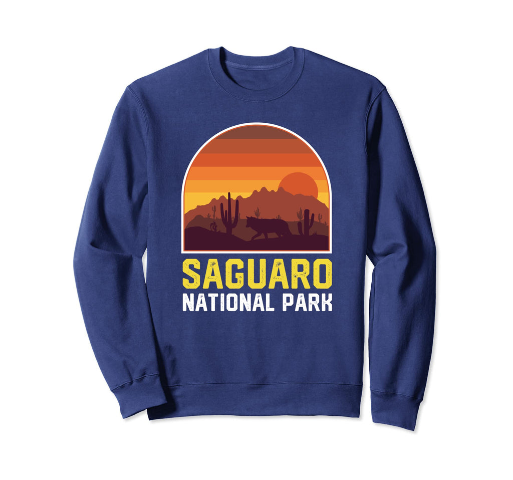 Saguaro National Park Sunset Sweatshirt - Graphic Print Men Women - T-Shirt, Sweatshirt, Hoodie