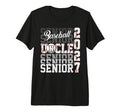 Senior 2027 Baseball Uncle Proud Family T-Shirt - Minimalist Print Unisex - T-Shirt, Sweatshirt, Hoodie