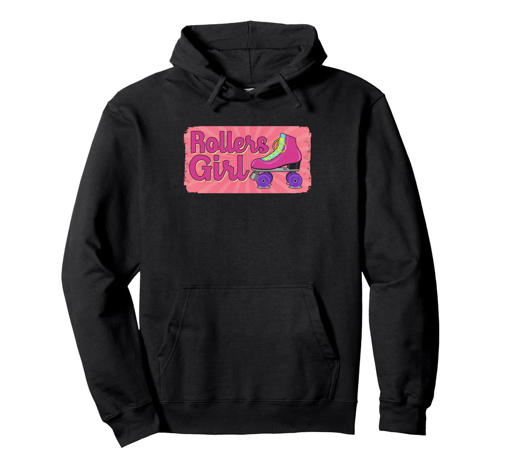 70S 80S Skating Roller Skates Hoodie - Trendy Graphic Unisex - T-Shirt, Sweatshirt, Hoodie