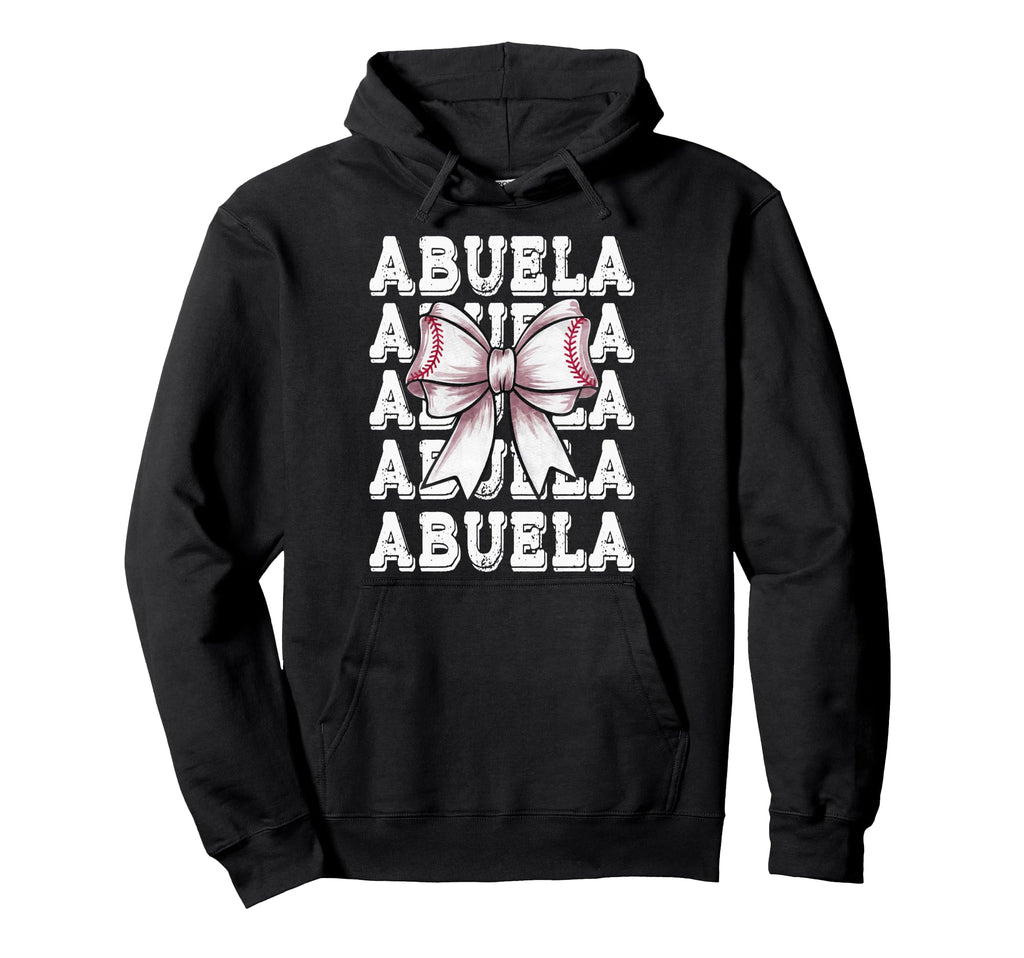Coquette Baseball Abuela Matching Hoodie - Minimalist Print for Adults - T-Shirt, Sweatshirt, Hoodie