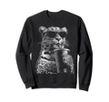 Leopard Drinking Iced Coffee Sweatshirt - Aesthetic Graphic for Adults - T-Shirt, Sweatshirt, Hoodie