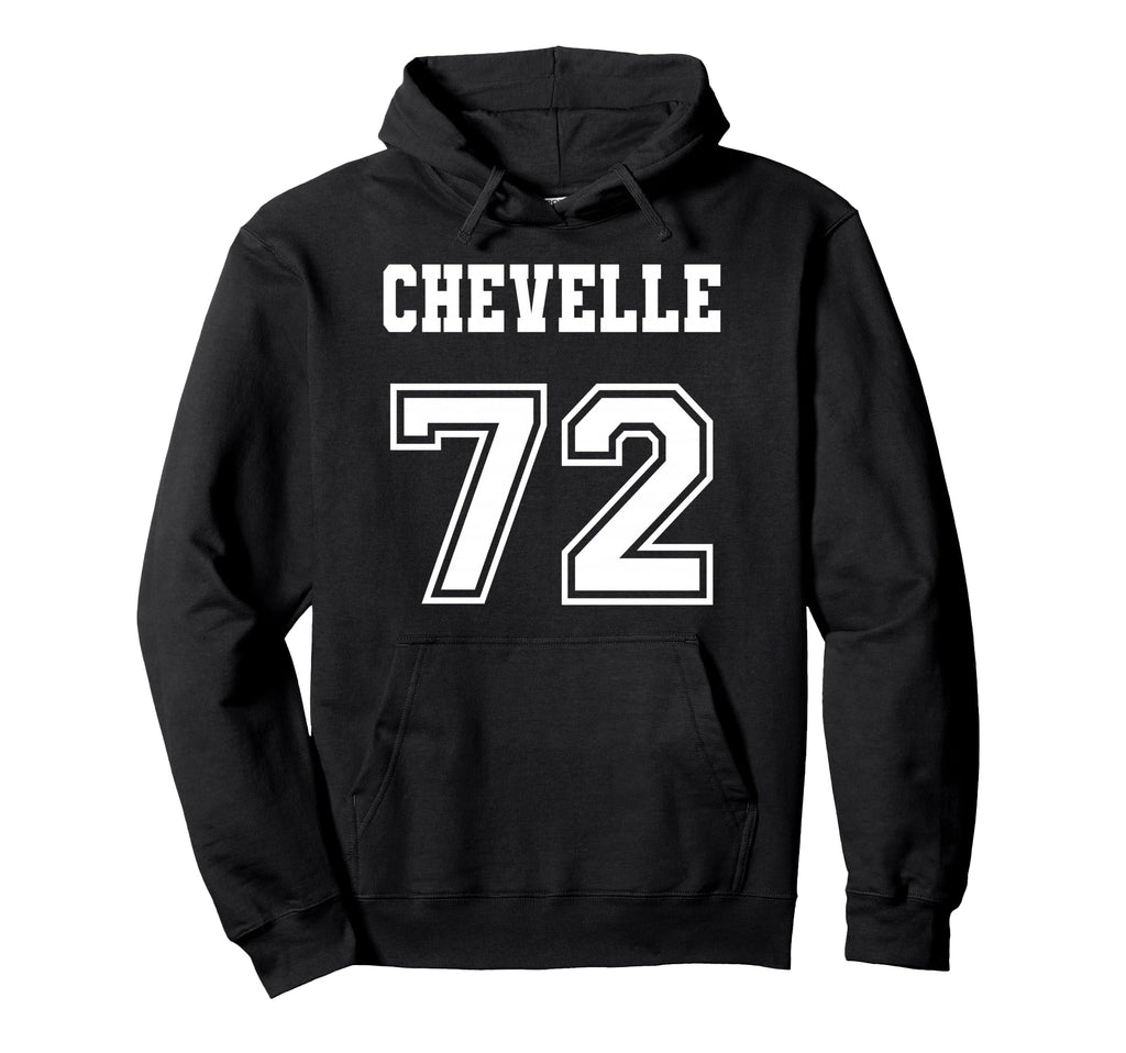 Jersey Chevelle 72 1972 Old School Hoodie - Trendy Graphic for Adults - T-Shirt, Sweatshirt, Hoodie