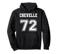 Jersey Chevelle 72 1972 Old School Hoodie - Trendy Graphic for Adults - T-Shirt, Sweatshirt, Hoodie