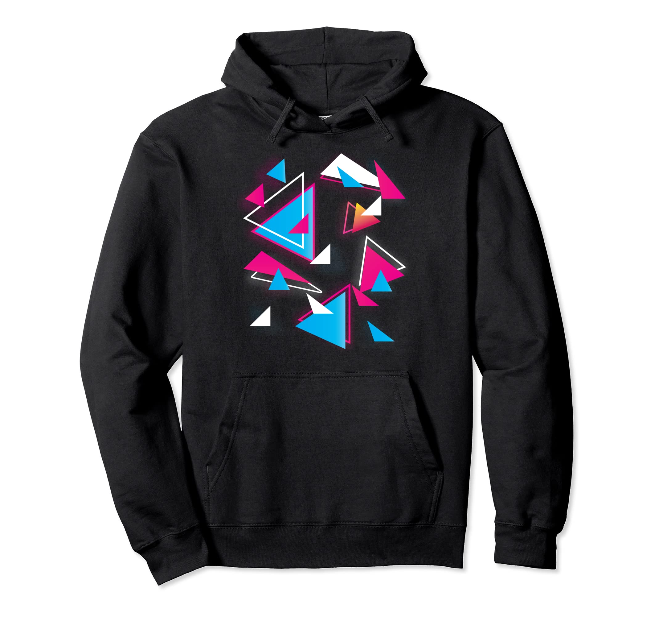 Vaporwave Geometric Aesthetic Vaporwave Hoodie - Unique Graphic Men Women - T-Shirt, Sweatshirt, Hoodie
