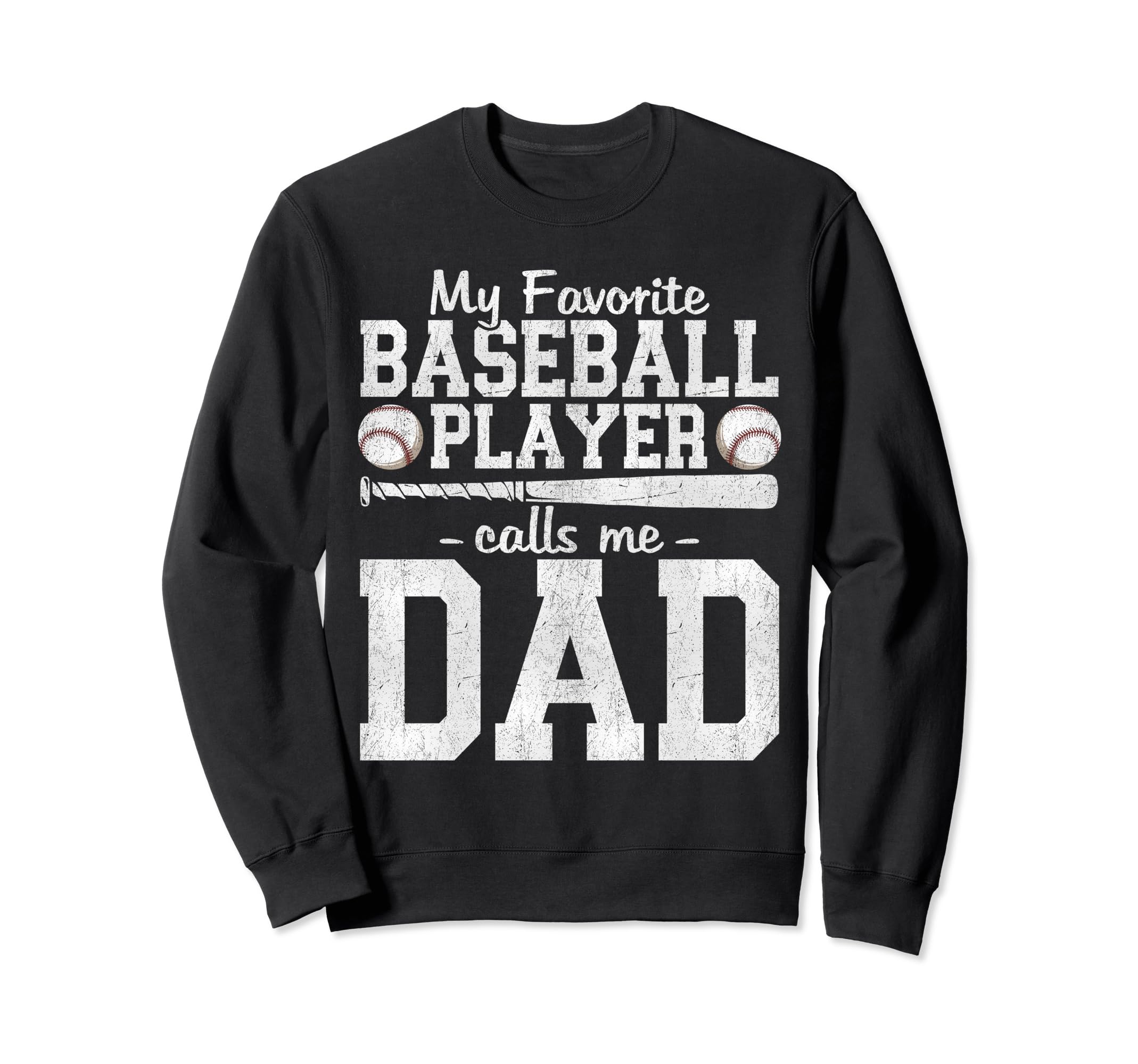 My Favorite Baseball Player Calls Me Sweatshirt - Minimalist Print Unisex - T-Shirt, Sweatshirt, Hoodie