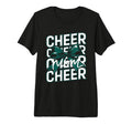 Cheer Mom Mother Bow Cheerleader Game T-Shirt - Graphic Print for Adults - T-Shirt, Sweatshirt, Hoodie