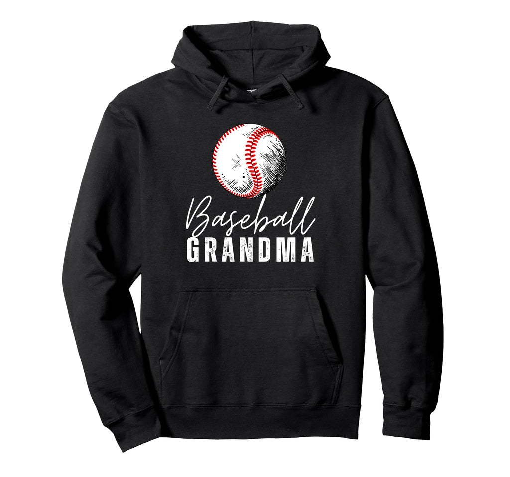 Baseball Grandma Family Matching Hoodie - Custom Art Print Men Women - T-Shirt, Sweatshirt, Hoodie