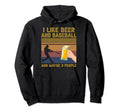 I Like Beer And Baseball And Maybe 3 Hoodie - Graphic Print for Adults - T-Shirt, Sweatshirt, Hoodie
