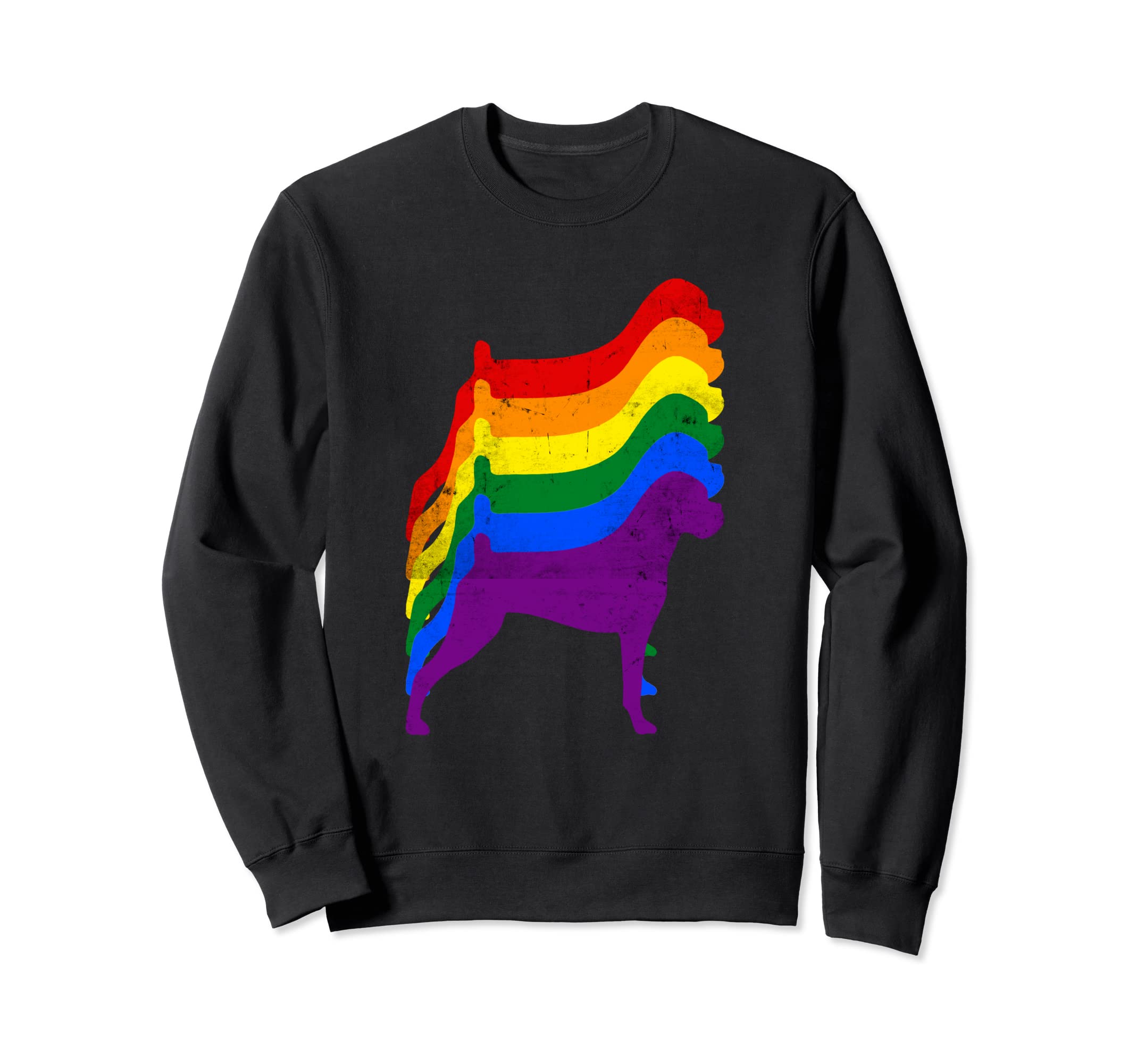 Boxer Dog Lgtb Awareness Month Sweatshirt - Minimalist Print Men Women - T-Shirt, Sweatshirt, Hoodie