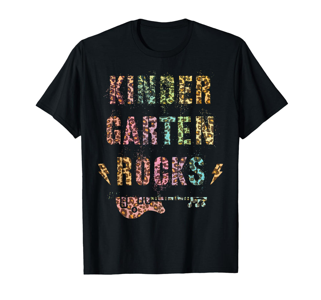 Kindergarten Rocks Reading Teacher T-Shirt - Fun Novelty Design Men Women - T-Shirt, Sweatshirt, Hoodie