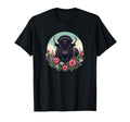 Womens Old West Floral Buffalo Lover T-Shirt - Minimalist Print for Adults - T-Shirt, Sweatshirt, Hoodie