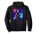 Goth Anime Goth 80S Hoodie - Novelty Apparel for Adults - T-Shirt, Sweatshirt, Hoodie