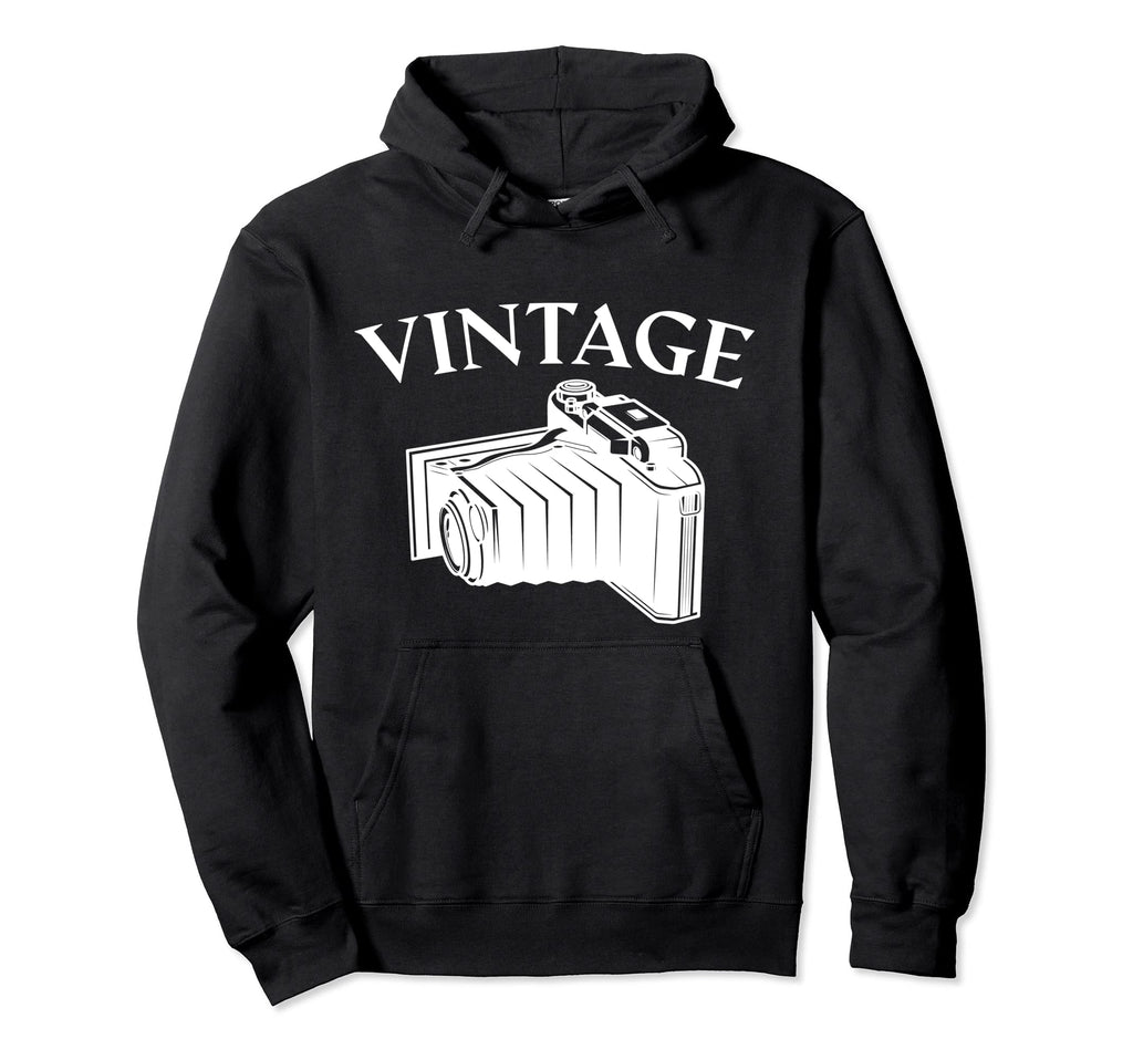 Photography Old Camera Hoodie - Casual Everyday Wear for Adults - T-Shirt, Sweatshirt, Hoodie