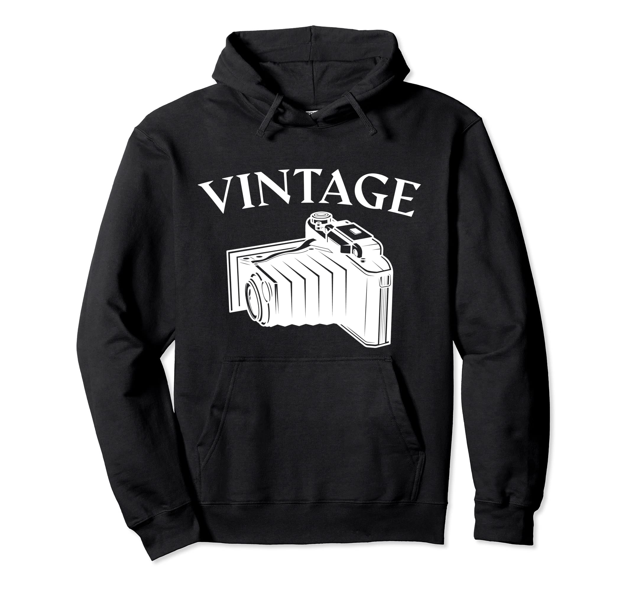 Photography Old Camera Hoodie - Casual Everyday Wear for Adults - T-Shirt, Sweatshirt, Hoodie