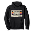 Weston First Name Cassette Tape Hoodie - Graphic Print for Adults - T-Shirt, Sweatshirt, Hoodie