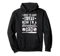 Im Baseball Dad Baseball Player Hoodie - Fun Novelty Design Men Women - T-Shirt, Sweatshirt, Hoodie