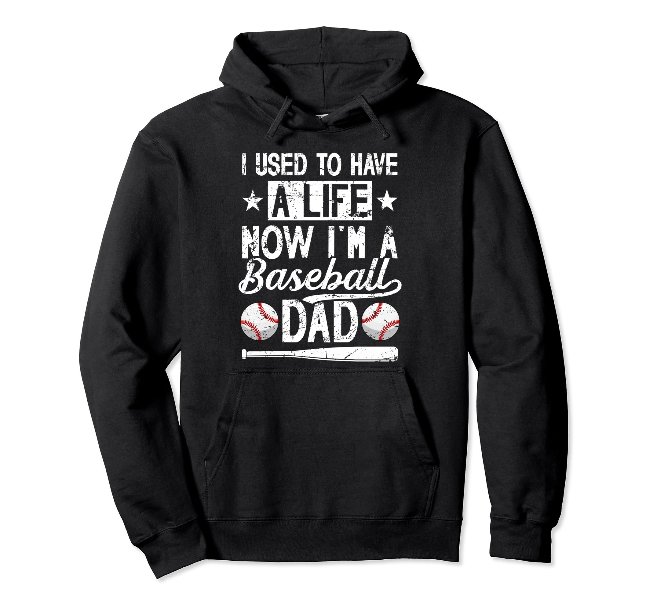 Im Baseball Dad Baseball Player Hoodie - Fun Novelty Design Men Women - T-Shirt, Sweatshirt, Hoodie