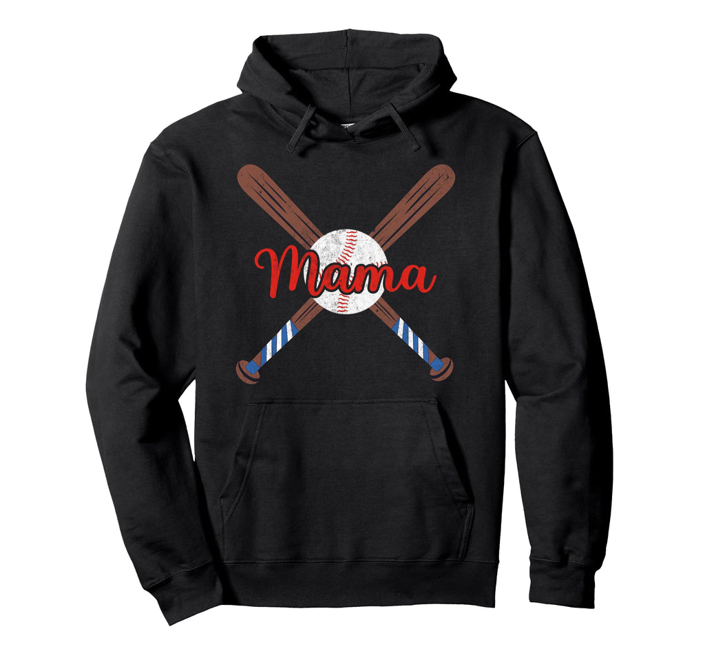 Baseball Mama Sports Player Baseball Mom Hoodie - Custom Art Print Unisex - T-Shirt, Sweatshirt, Hoodie