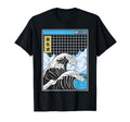 Great Wave Off Kanagawa Grid Kawaii T-Shirt - Novelty Apparel Men Women - T-Shirt, Sweatshirt, Hoodie