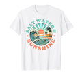 Salt Water And Sunshine Beach Wave T-Shirt - Fun Novelty Design for Adults - T-Shirt, Sweatshirt, Hoodie