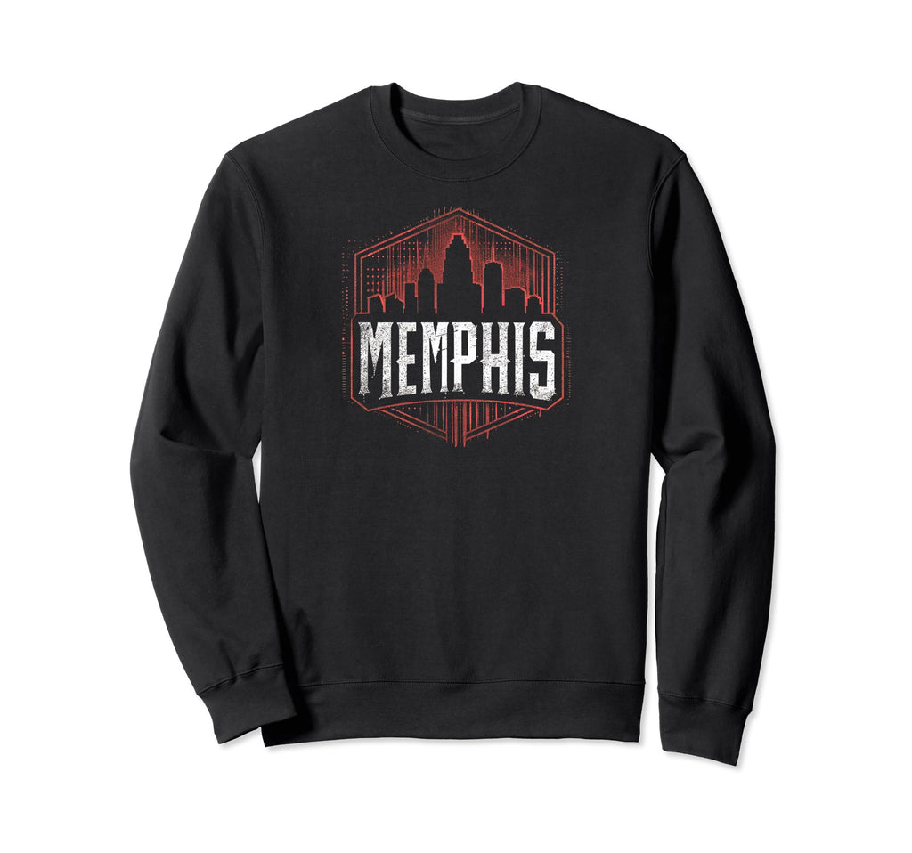 Memphis Grit 90S Grunge Urbandecay Sweatshirt - Minimalist Print Unisex - T-Shirt, Sweatshirt, Hoodie