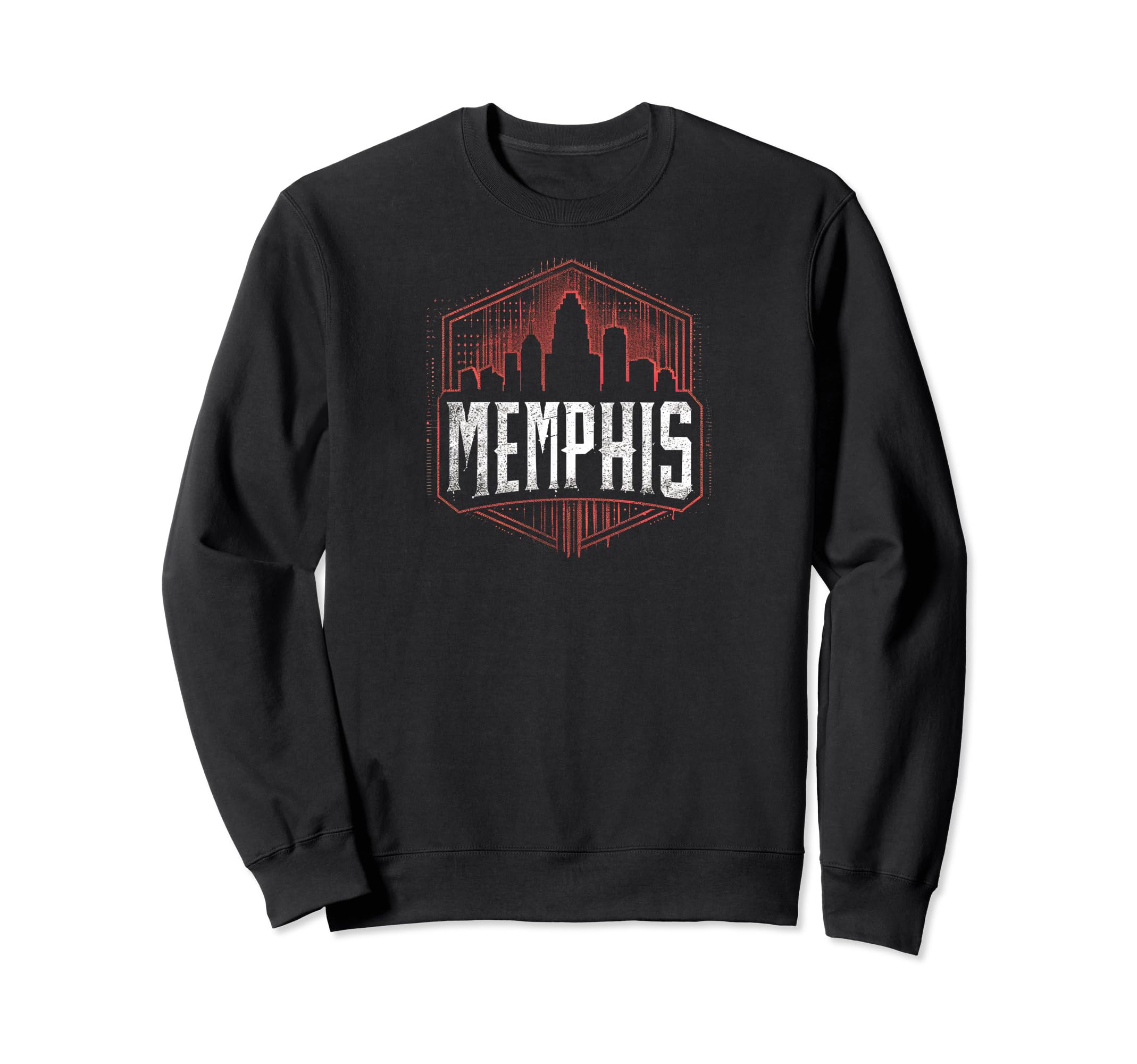 Memphis Grit 90S Grunge Urbandecay Sweatshirt - Minimalist Print Unisex - T-Shirt, Sweatshirt, Hoodie