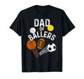 Funny Dad Ballers Softball Baseball T-Shirt - Streetwear Style Unisex - T-Shirt, Sweatshirt, Hoodie