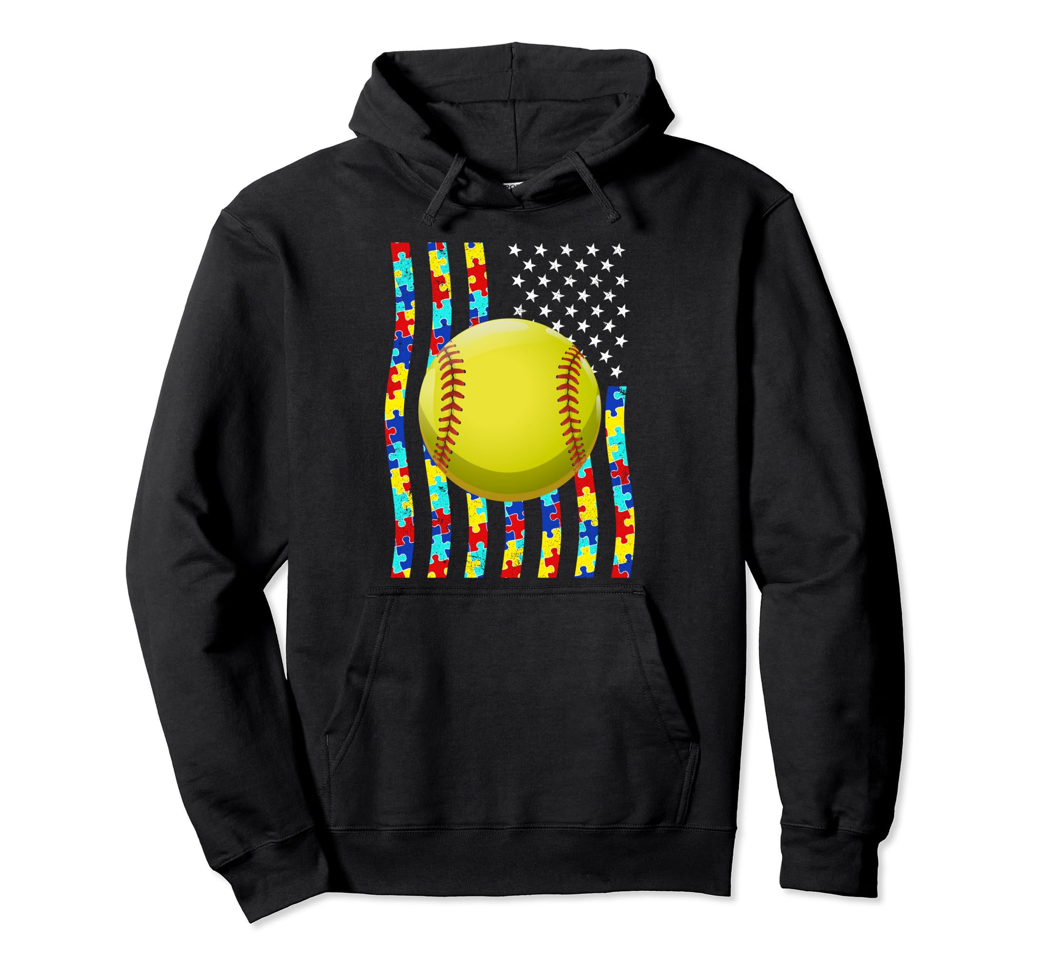 Baseball Lover Autism Family Baseball Hoodie - Streetwear Style Unisex - T-Shirt, Sweatshirt, Hoodie