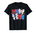 Mama Bow Baseball Leopard T-Shirt - Casual Everyday Wear Men Women - T-Shirt, Sweatshirt, Hoodie