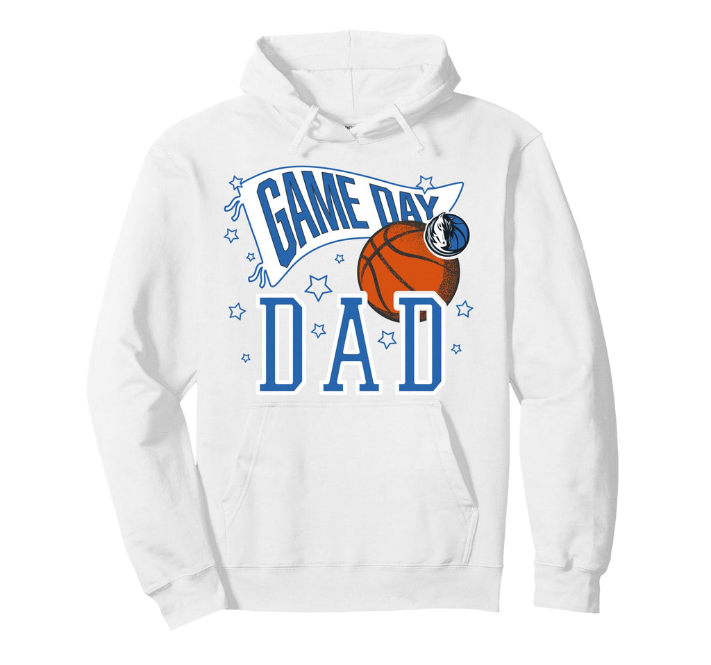 Nba Dallas Mavericks Fathers Day Pennant Hoodie - Custom Art Print Unisex - T-Shirt, Sweatshirt, Hoodie